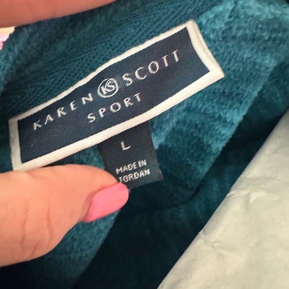 Turquoise pullover - Picture 2 of 2